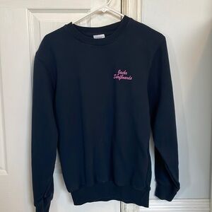 graphic crewneck